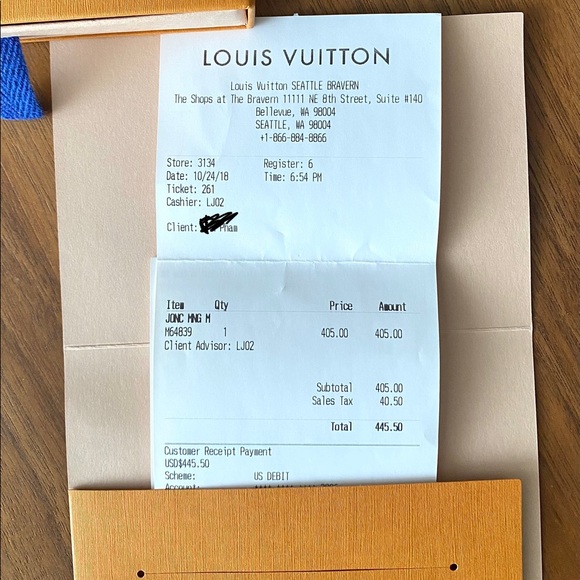 Louis Vuitton MONOGRAM JONC bracelet for mens